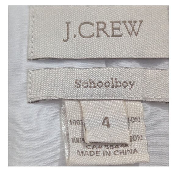 J.Crew Schoolboy White Eyelet Blazer Jacket – Women’s Size 4 – EUC - Picture 4 of 4